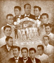 The Thirteen Martyrs of Cavite .